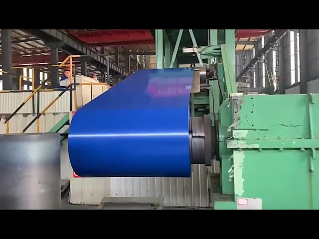 O ferro de aço galvanizado quente do metal da bobina de PPGI pintou pre folha ondulada do soldado